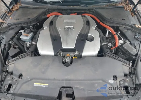 2017 Infiniti Q50 Hybrid from USA, damaged, VIN JN1AV7AR7HM900073